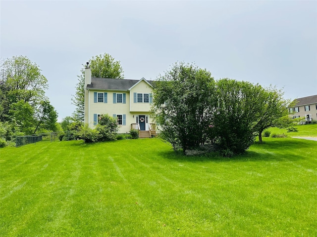 848 Rte 216, Poughquag, NY 12570 - view of front facade with a chimney