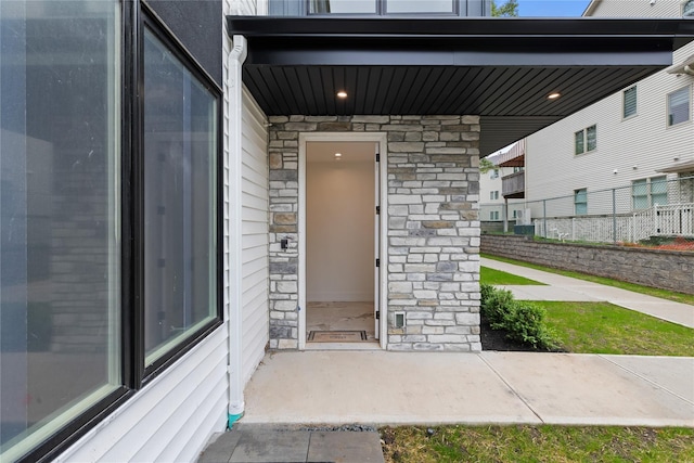 5 Francis Pl Unit 214, Monsey, NY 10952 - entrance to property featuring stone siding