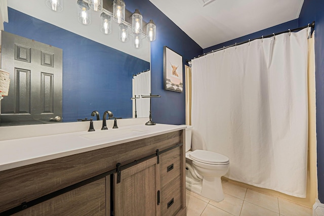 6 Premier Ct, Port Jefferson Station, NY 11776 - bathroom featuring toilet, tile patterned floors, and vanity