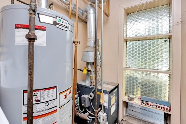 utilities with gas water heater