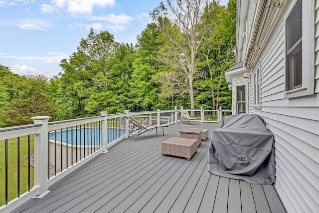 309 Quannacut Rd, Pine Bush, NY 12566 - wooden terrace with a grill