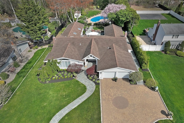 aerial view