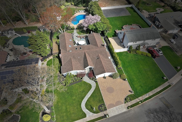 drone / aerial view
