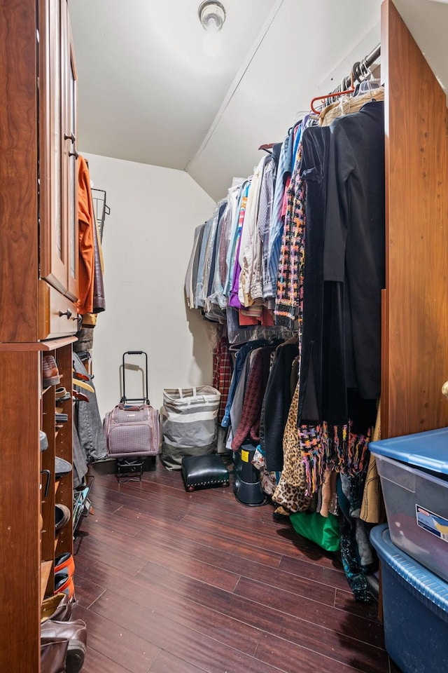 225 Toleman Rd, Washingtonville, NY 10992 - spacious closet featuring wood-type flooring and lofted ceiling