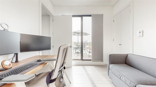 1043 Halsey St Unit 4, Brooklyn, NY 11207 - office with a healthy amount of sunlight