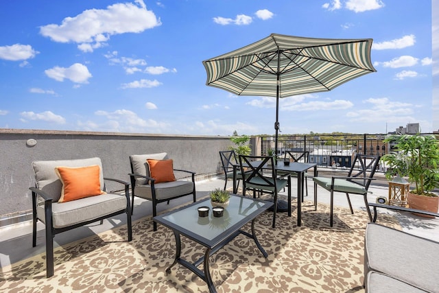 1043 Halsey St Unit 4, Brooklyn, NY 11207 - view of patio