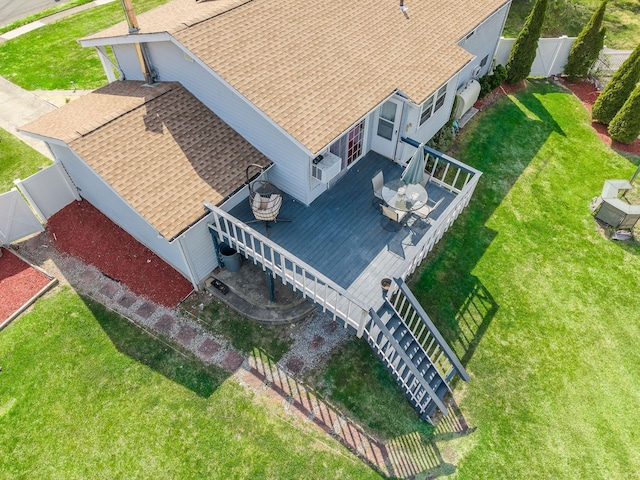 bird's eye view