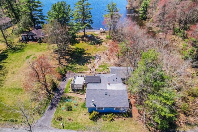 236 Lakeview Drive Rd, Eldred, NY 12743 - birds eye view of property featuring a water view