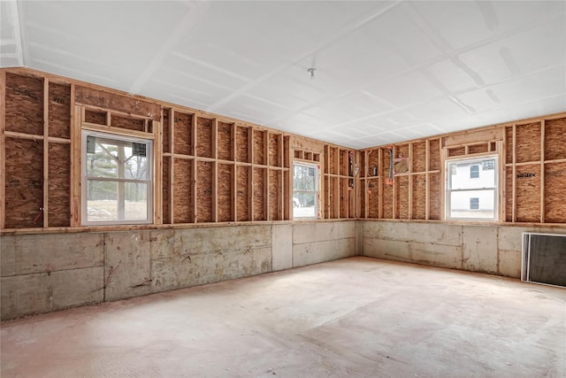 miscellaneous room with plenty of natural light