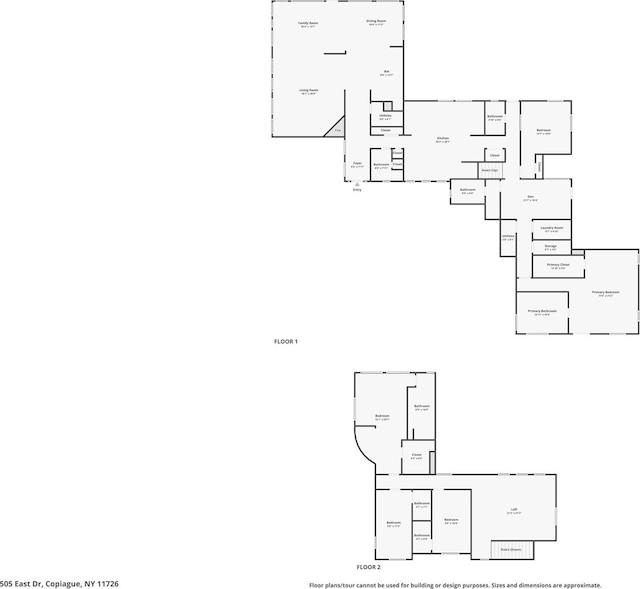 505 E Dr, Copiague, NY 11726 - room layout