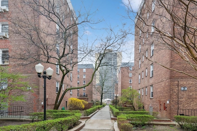 view of property's community