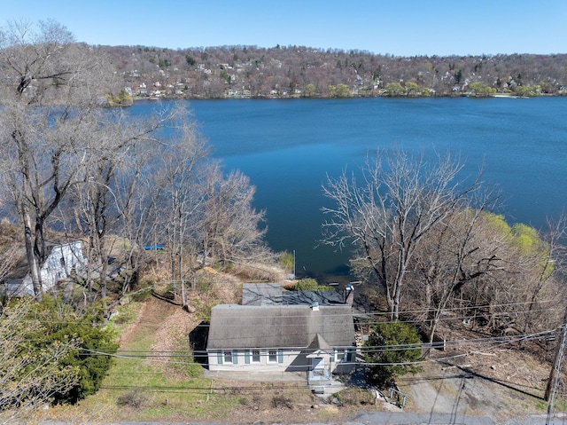 215 Haviland Dr, Patterson, NY 12563 - bird's eye view featuring a water view