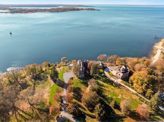 31 Fort Hill Dr, Lloyd Harbor, NY 11743 - bird's eye view with a water view