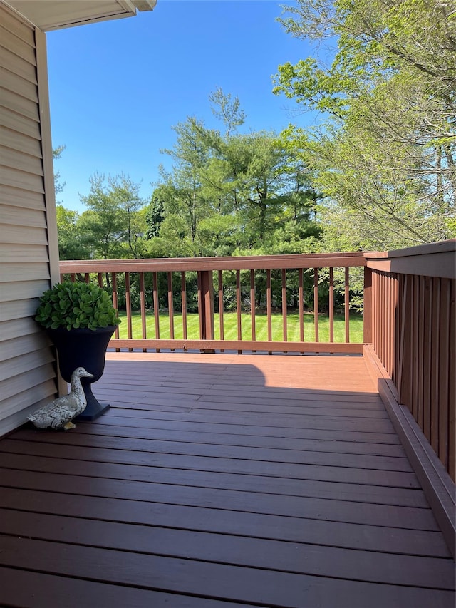 69 Fulton Blvd, Commack, NY 11725 - view of wooden terrace