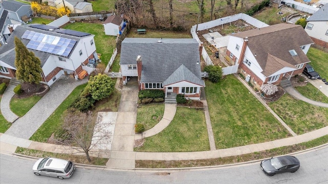 18 Hilary Ln, Westbury, NY 11590 - aerial view featuring a residential view