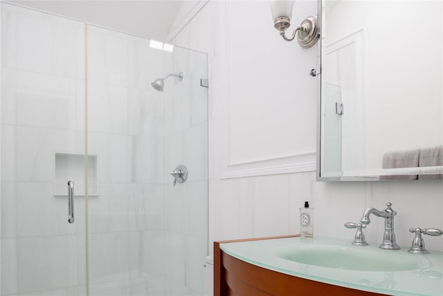 3 Clay Pit Rd, Remsenburg, NY 11960 - full bath featuring a shower stall and vanity