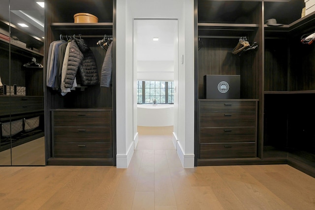 165 Valley Rd, New Rochelle, NY 10804 - spacious closet featuring wood finished floors