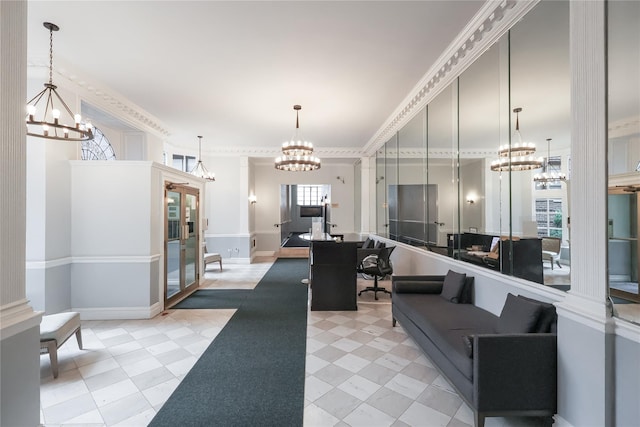 view of building lobby