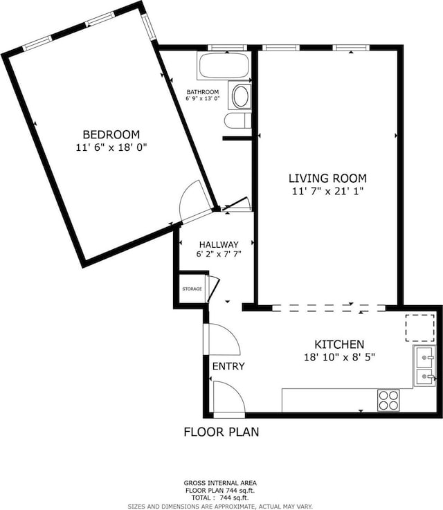 69-40 Yellowstone Blvd Unit 620, Forest Hills, NY 11375 - room layout