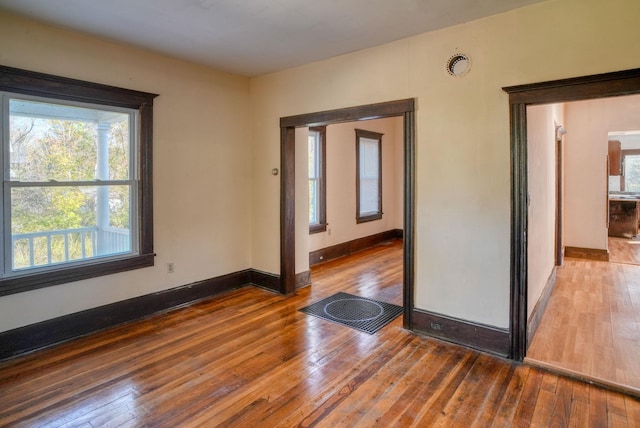 58 Summitville Rd, Wurtsboro, NY 12790 - spare room with hardwood / wood-style floors and baseboards