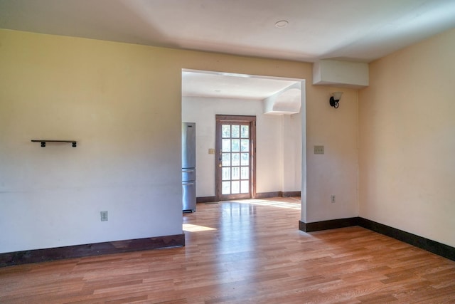 58 Summitville Rd, Wurtsboro, NY 12790 - empty room with baseboards and wood finished floors