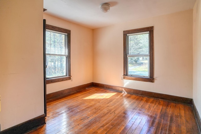 58 Summitville Rd, Wurtsboro, NY 12790 - empty room with wood-type flooring and baseboards