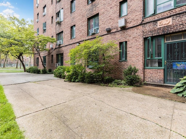 view of property featuring cooling unit