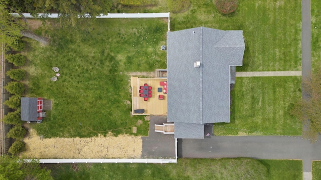 drone / aerial view