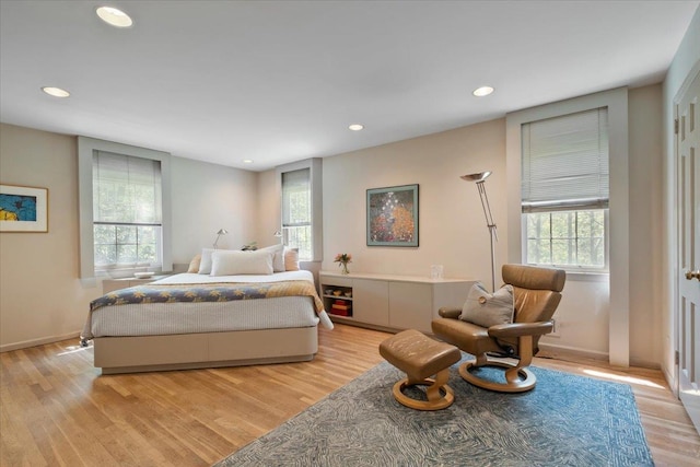 15 Scarsdale Farm Rd, Scarsdale, NY 10583 - bedroom with light wood-type flooring and multiple windows