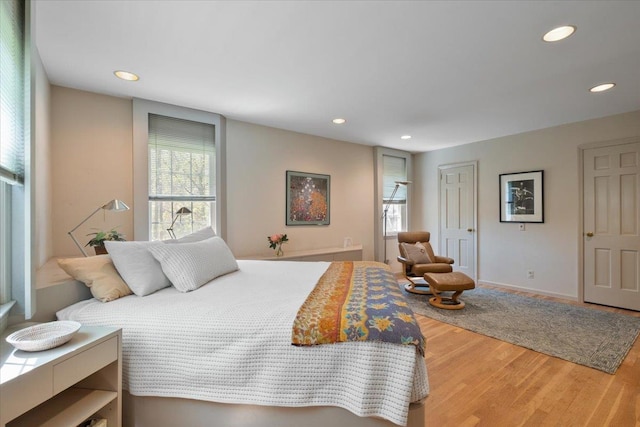 15 Scarsdale Farm Rd, Scarsdale, NY 10583 - bedroom featuring wood finished floors, recessed lighting, and baseboards