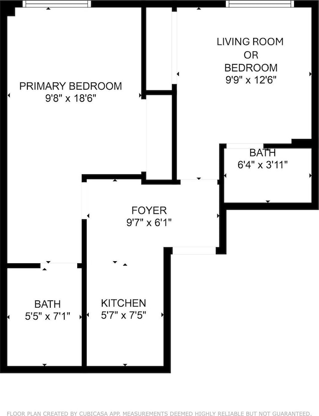132-61 41st Rd Unit 502, Flushing, NY 11355 - view of floor plan / room layout