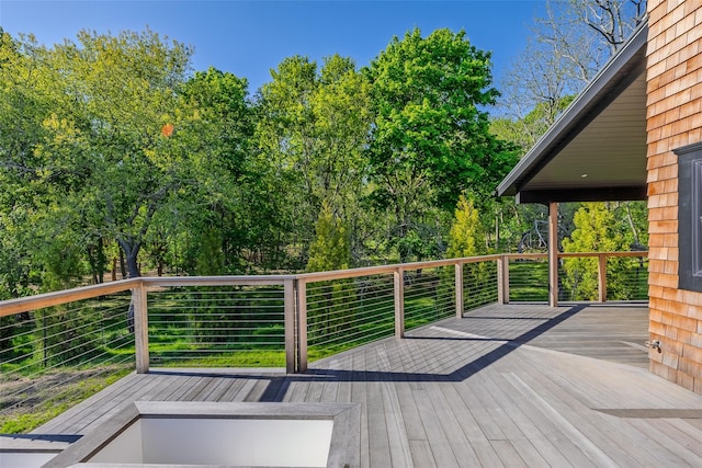 139A N Ferry Rd, Shelter Island, NY 11964 - view of wooden deck