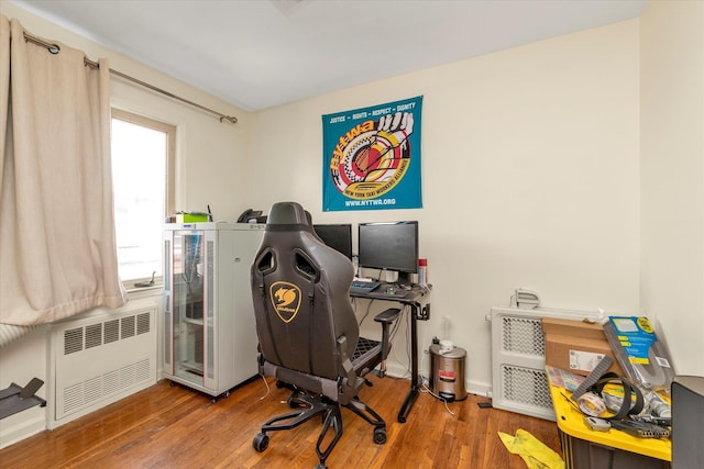 146-38 26th Ave, Flushing, NY 11354 - office space featuring radiator heating unit and wood finished floors