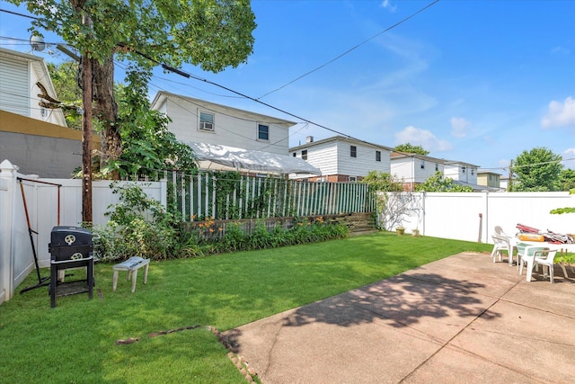 146-38 26th Ave, Flushing, NY 11354 - fenced backyard with a patio and a residential view