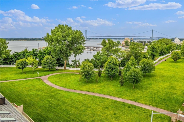 121-10 Powells Cove Blvd Unit C, College Point, NY 11356 - view of grassy yard with a water view