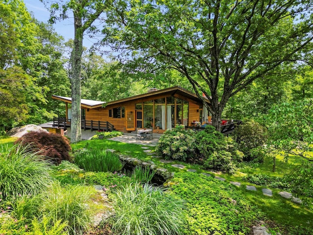 280 Salem Rd, Pound Ridge, NY 10576 - back of house featuring a patio