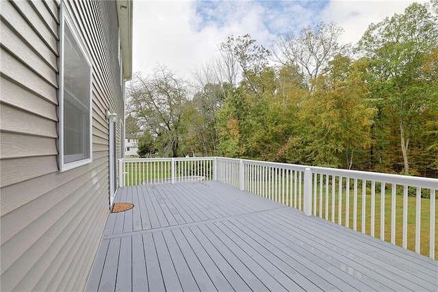 view of deck