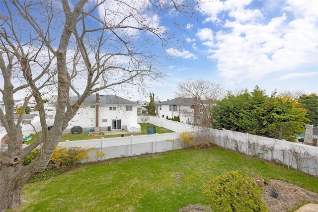 9 Ensign Dr, Massapequa, NY 11758 - view of yard with a fenced backyard