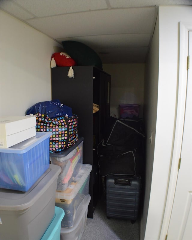 view of storage