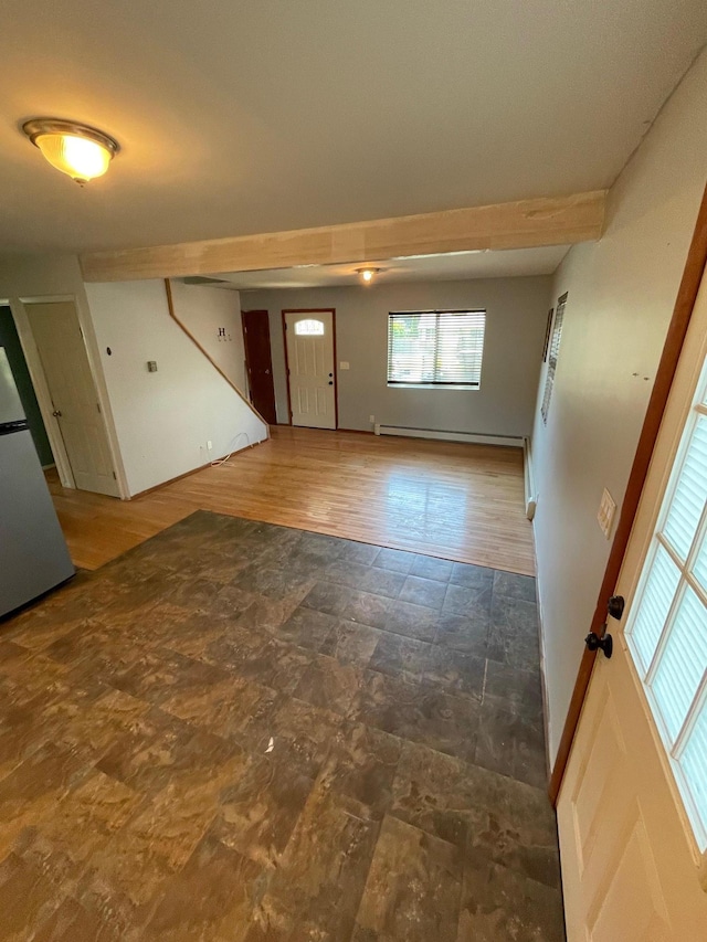 1137 Namdac Ave, Bay Shore, NY 11706 - entrance foyer featuring a baseboard heating unit