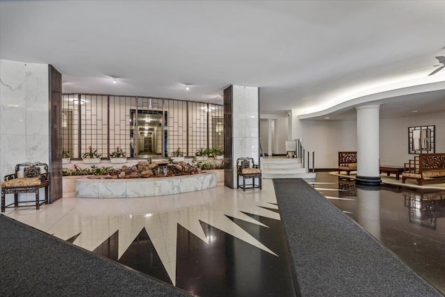 220-55 46th Ave Unit 3U, Bayside, NY 11361 - lobby featuring stairs