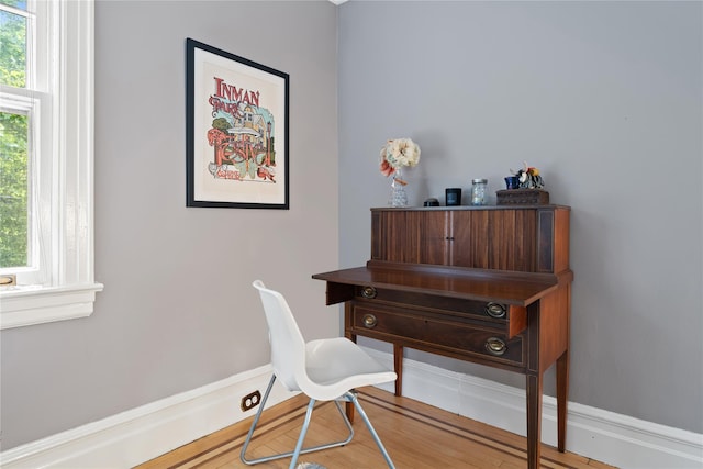 41 Euclid Ave, Hastings-On-Hudson, NY 10706 - office with wood finished floors