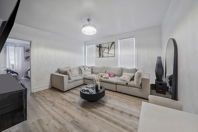 3205 Lafayette Ave, Bronx, NY 10465 - living area featuring light wood finished floors and baseboards