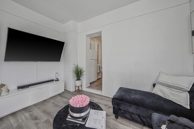 3205 Lafayette Ave, Bronx, NY 10465 - living room featuring wood finished floors