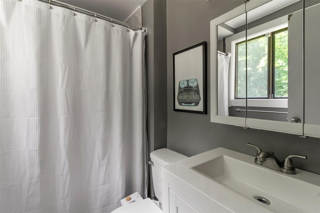 2358 Maple Ave, Cortlandt Manor, NY 10567 - full bath featuring vanity and a shower with shower curtain