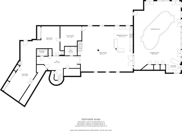 1101 Harbor Rd, Hewlett, NY 11557 - view of layout