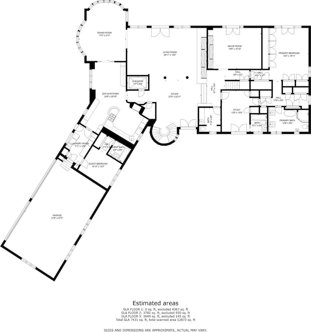 1101 Harbor Rd, Hewlett, NY 11557 - floor plan