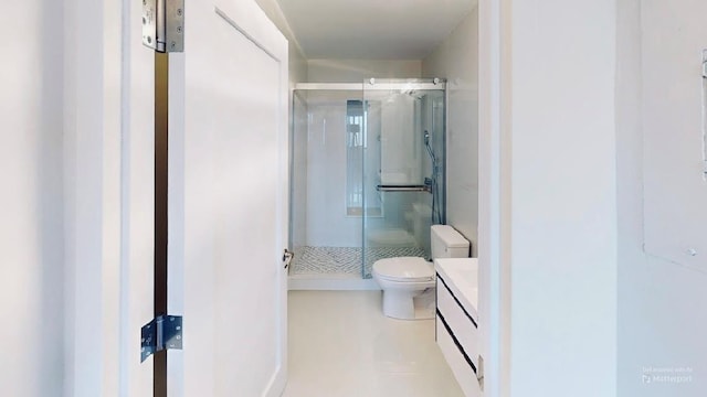 2 Bay Club Dr Unit 6Z4, Bayside, NY 11360 - bathroom with a shower stall and vanity