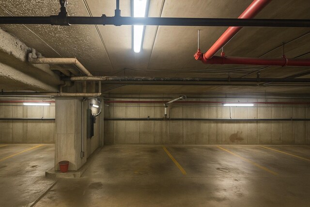 213-02 42nd Ave Unit 2F, Bayside, NY 11361 - view of parking garage