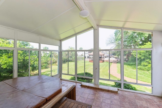18 Oxford Rd, East Rockaway, NY 11518 - view of unfurnished sunroom
